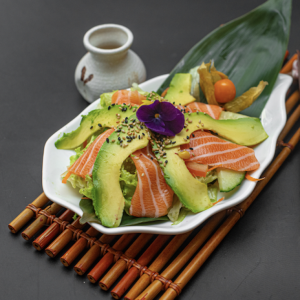 Salade au saumon